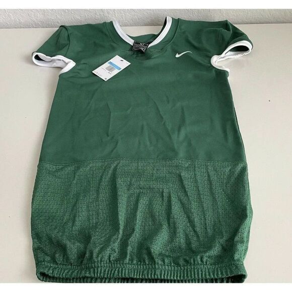 Nike Team Vapor Untouchable Football Jersey  Sz M Vented Men’s  Green NWT - Picture 1 of 9